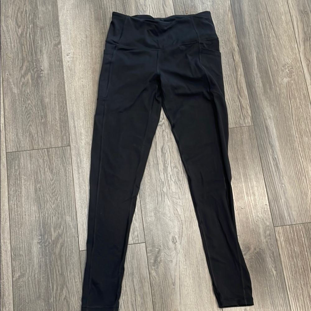 Black High-Waisted Leggings
